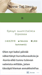 Mobile Screenshot of minnatallberg.com